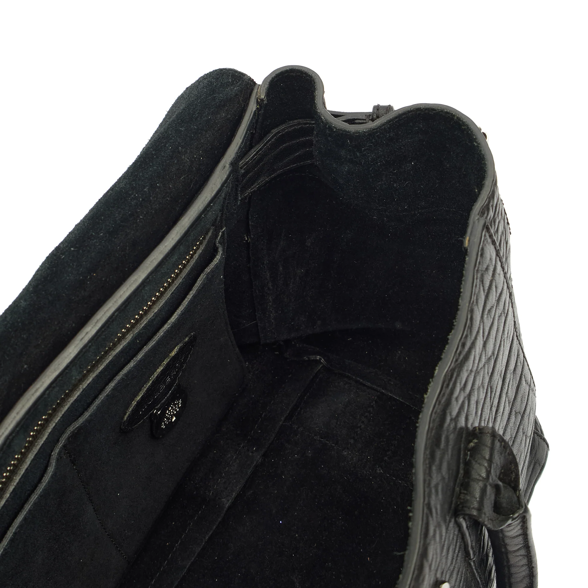 Picture of Mulberry Tote Bayswater Heritage in Black, Calfskin Leather