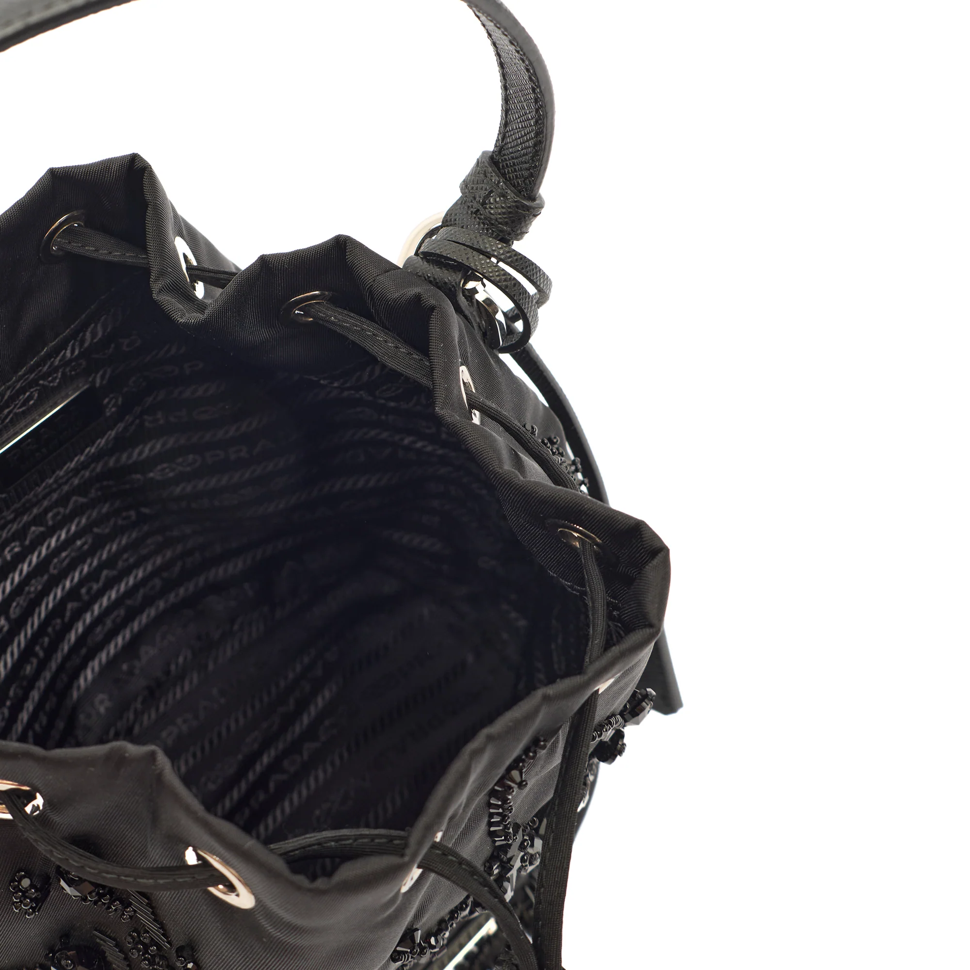 Picture of Prada Bucket Bag Bucket Bag in Black, Nylon