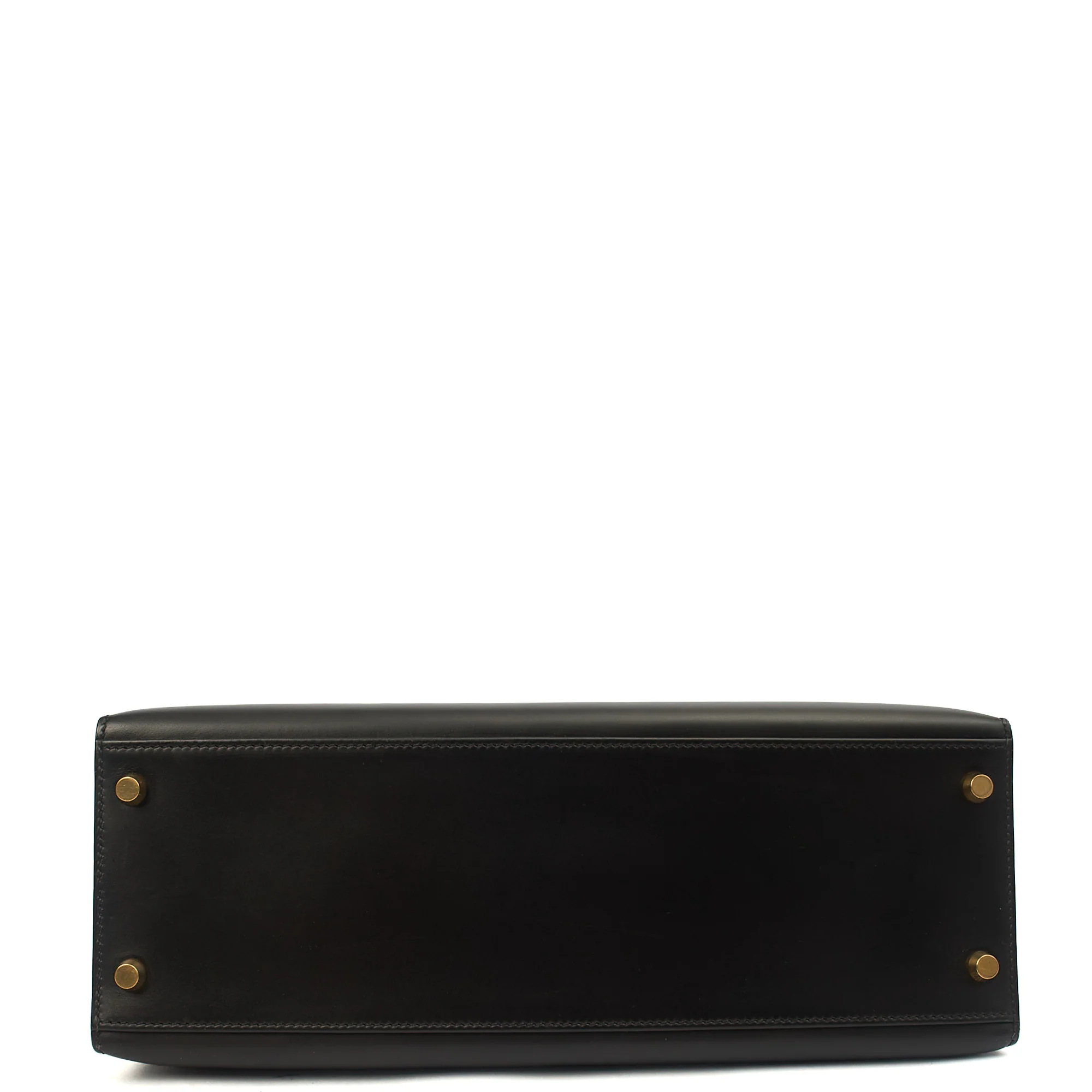 Picture of Hermes Top Handle Kelly 32 in Black, Box Calf Leather