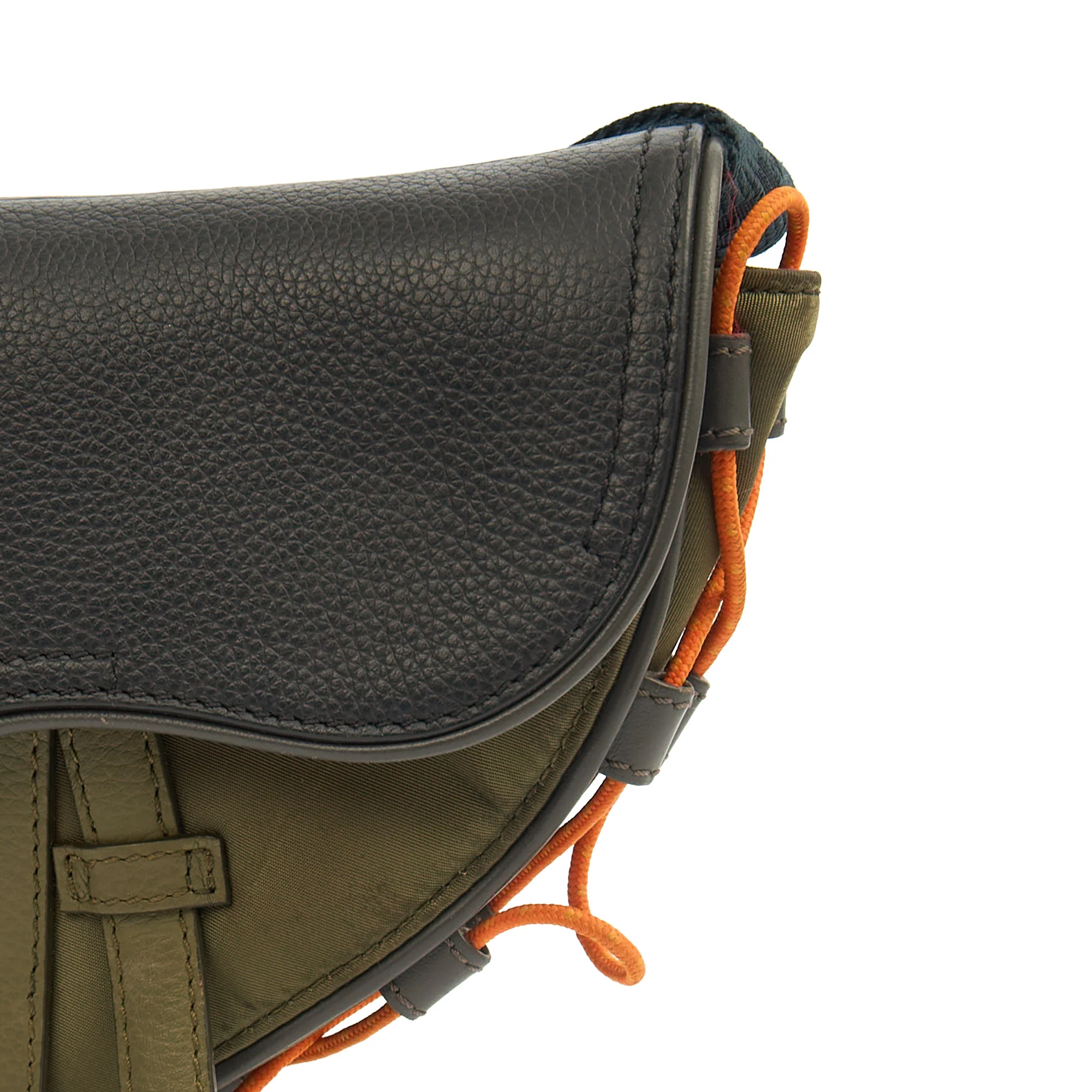 Picture of Christian Dior Mini Bag Mini Saddle in Green, Fabric