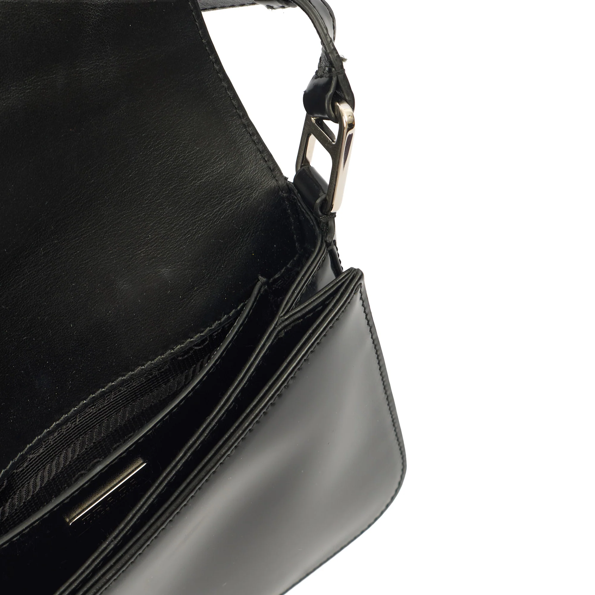 Picture of Prada Shoulder Bag Shoulder Bag in Black, Patent Leather