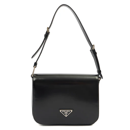 Picture of Prada Shoulder Bag Shoulder Bag in Black, Patent Leather