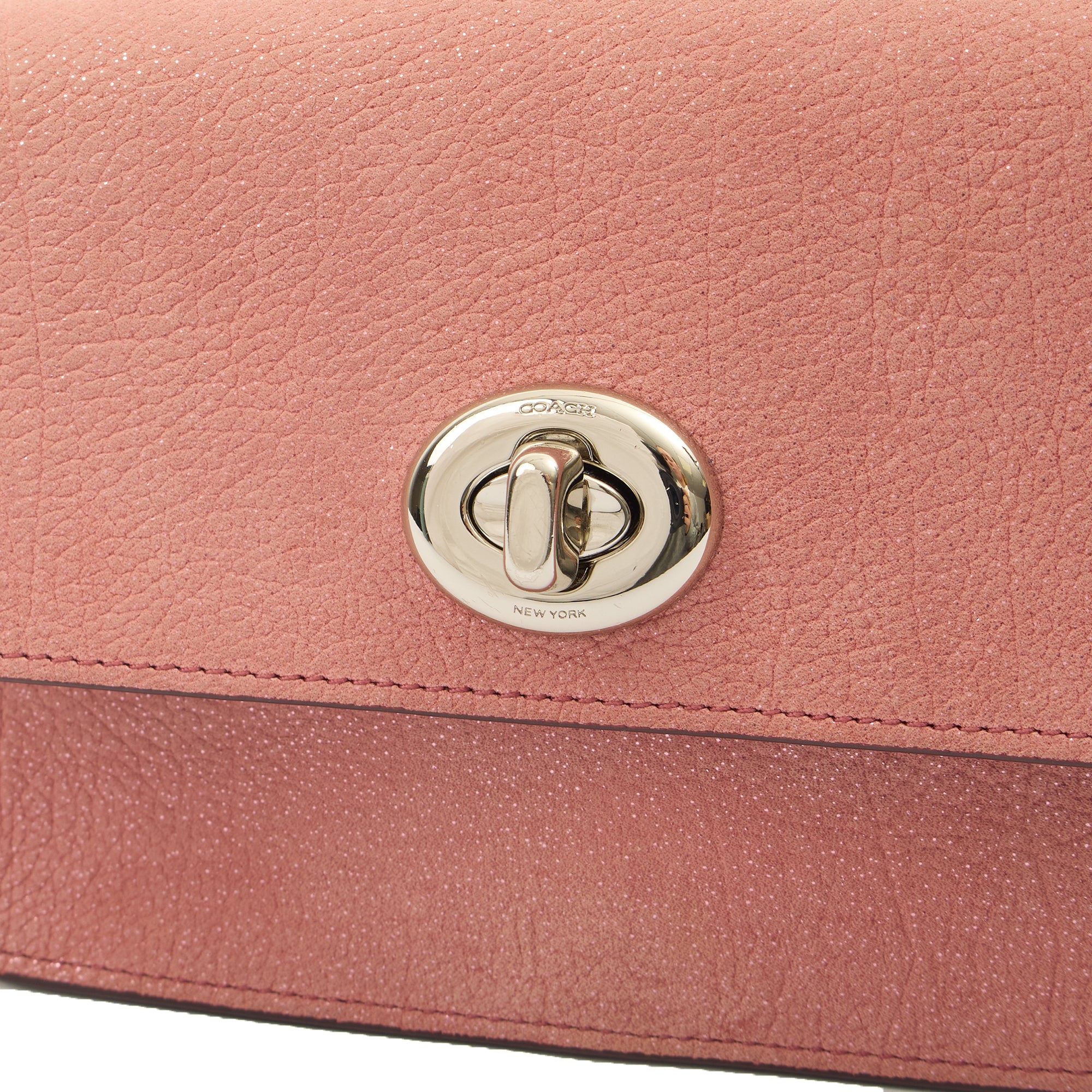 Picture of Coach Cross Body Powery in Pink, Fabric