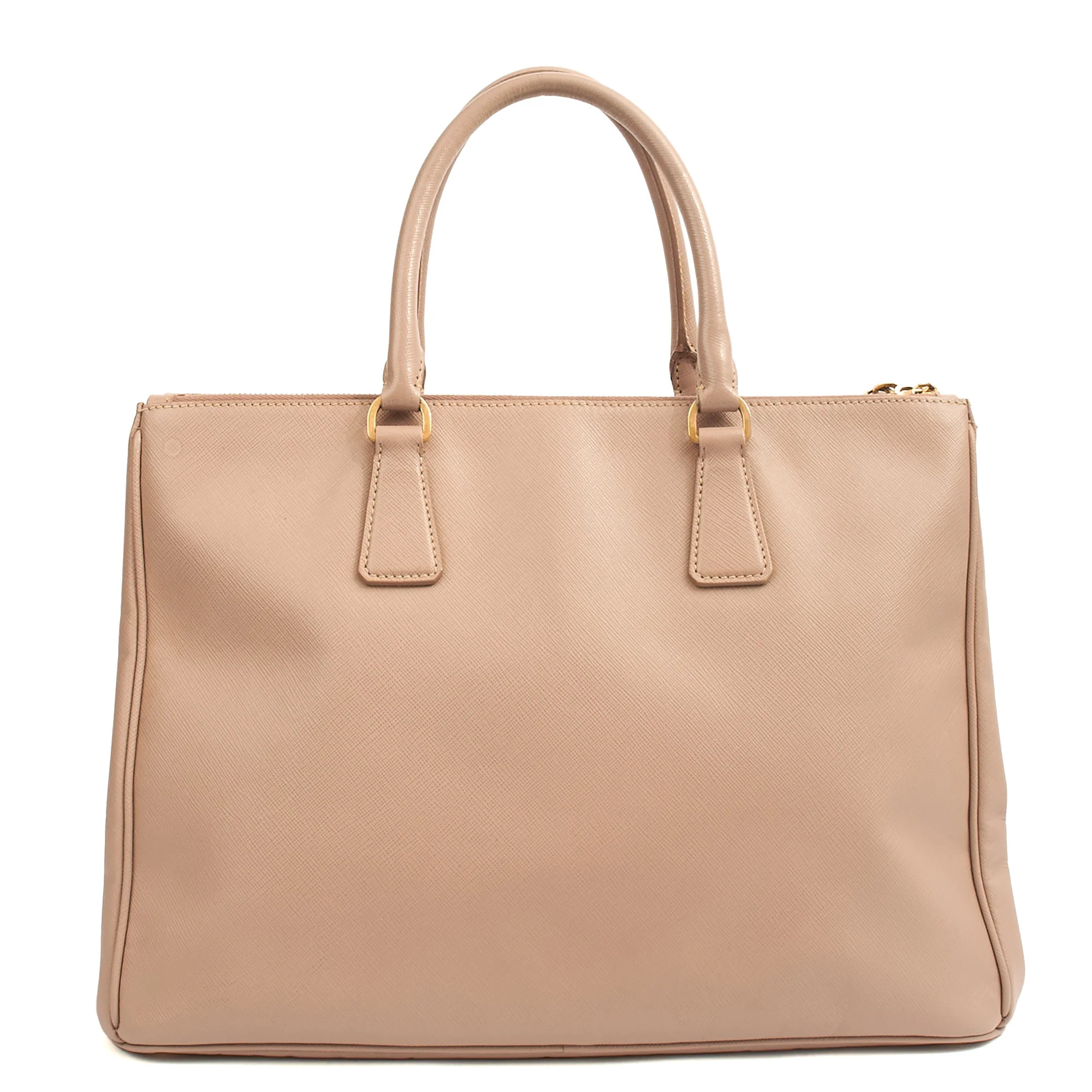 Picture of Prada Tote Galleria - Medium Double Zip Tote in Pink, Saffiano Leather