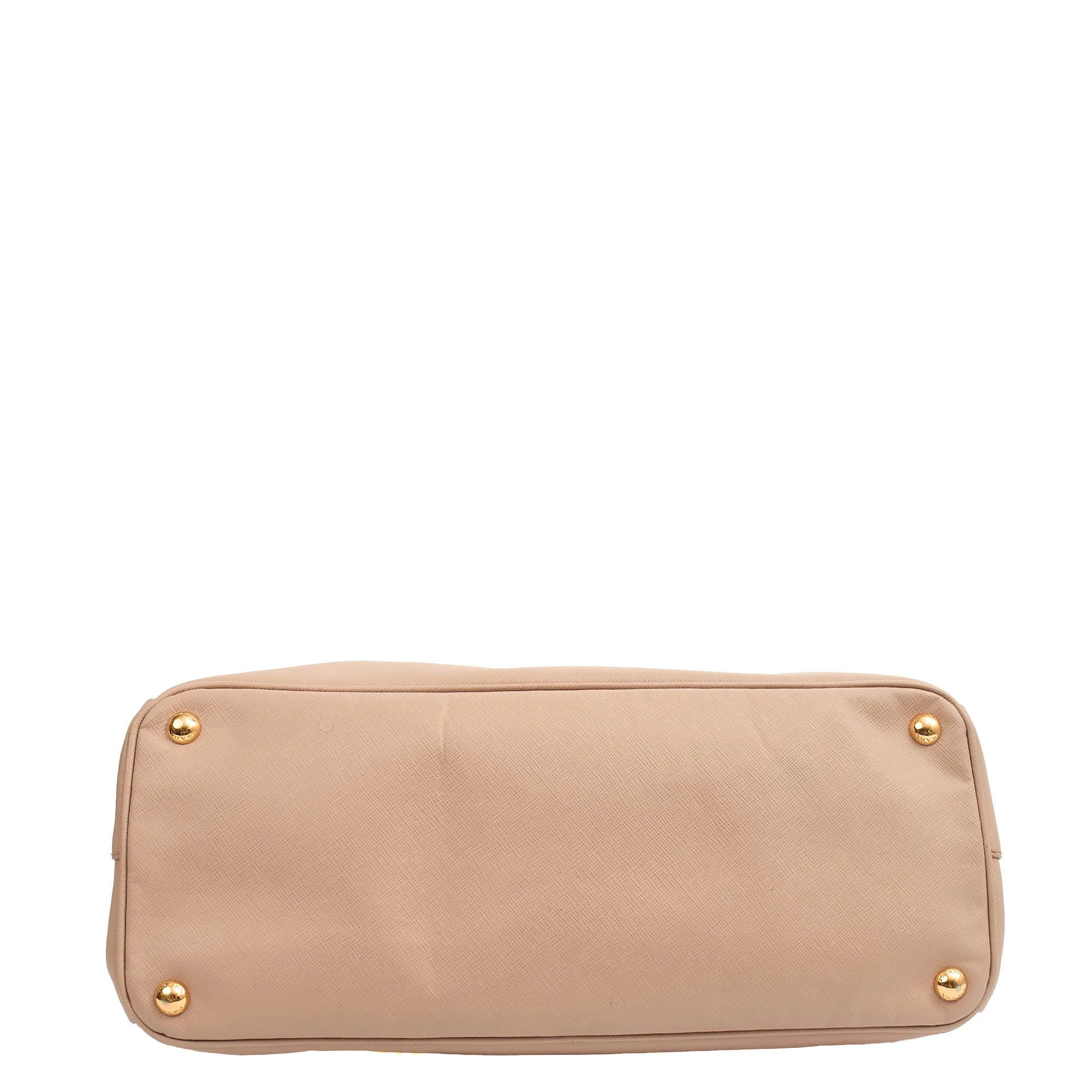 Picture of Prada Tote Galleria - Medium Double Zip Tote in Pink, Saffiano Leather