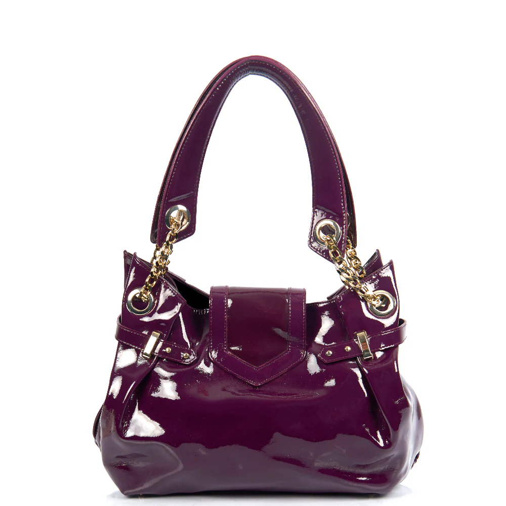 Picture of Aspinal of London Tote Barbarella in Purple, Leather