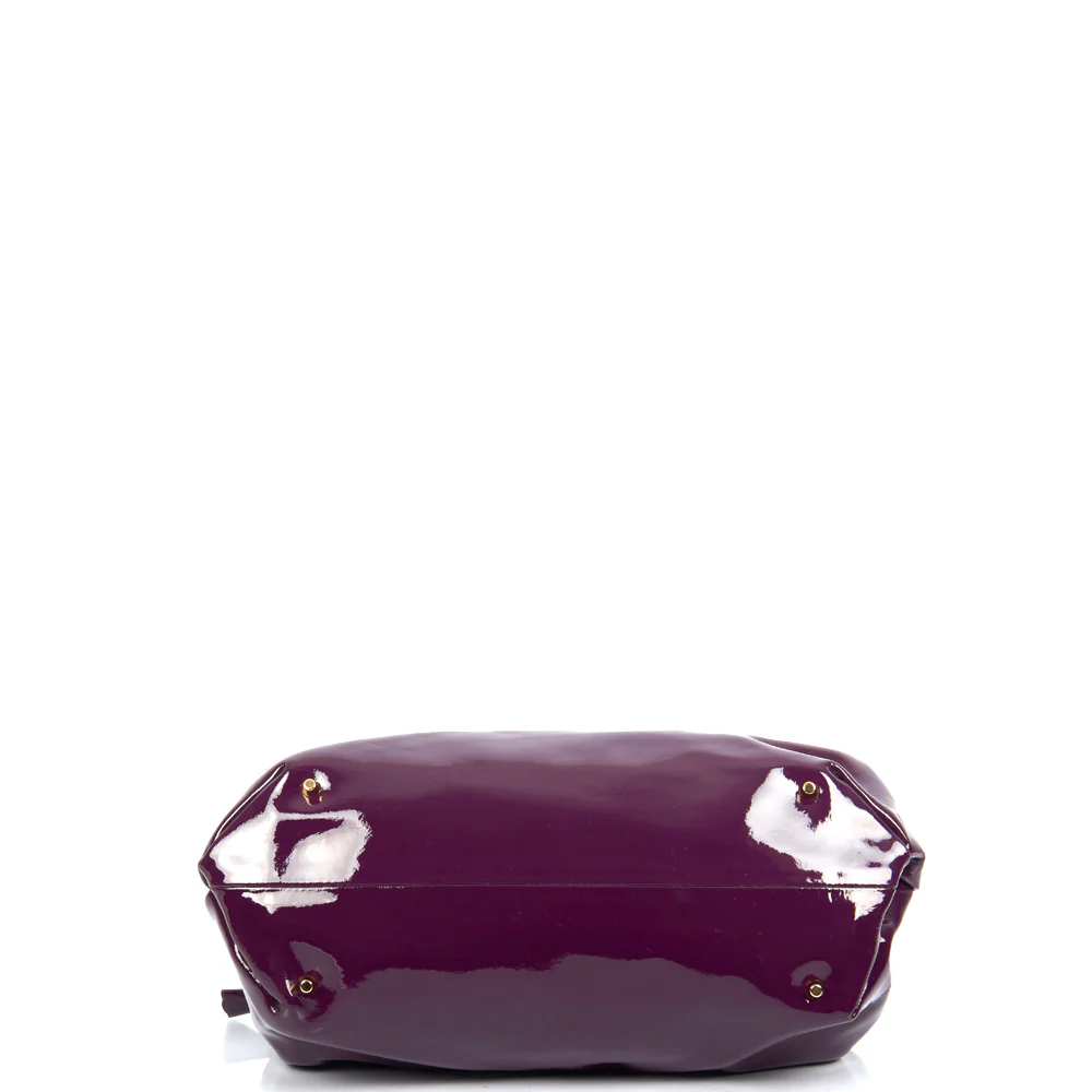 Picture of Aspinal of London Tote Barbarella in Purple, Leather
