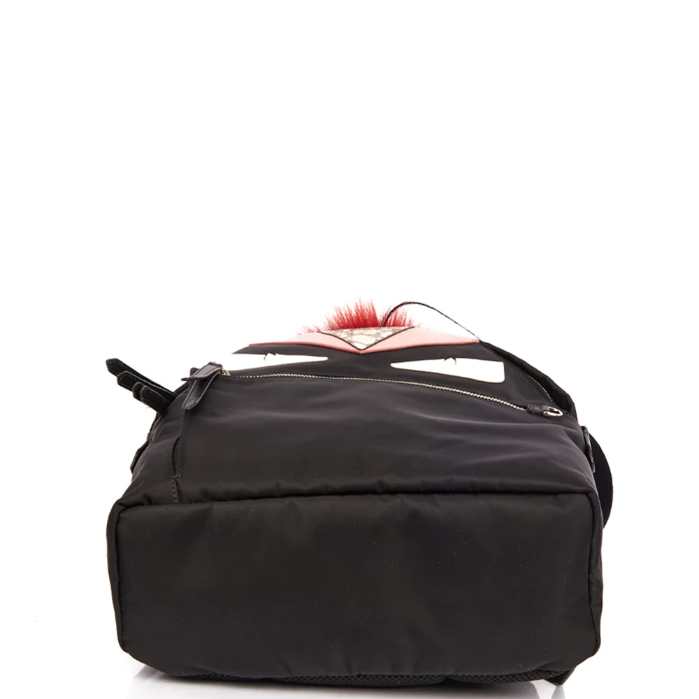 Picture of Fendi Monster Backpack in Black, Fabric