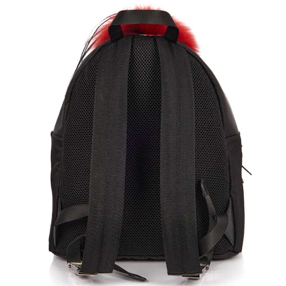 Picture of Fendi Monster Backpack in Black, Fabric