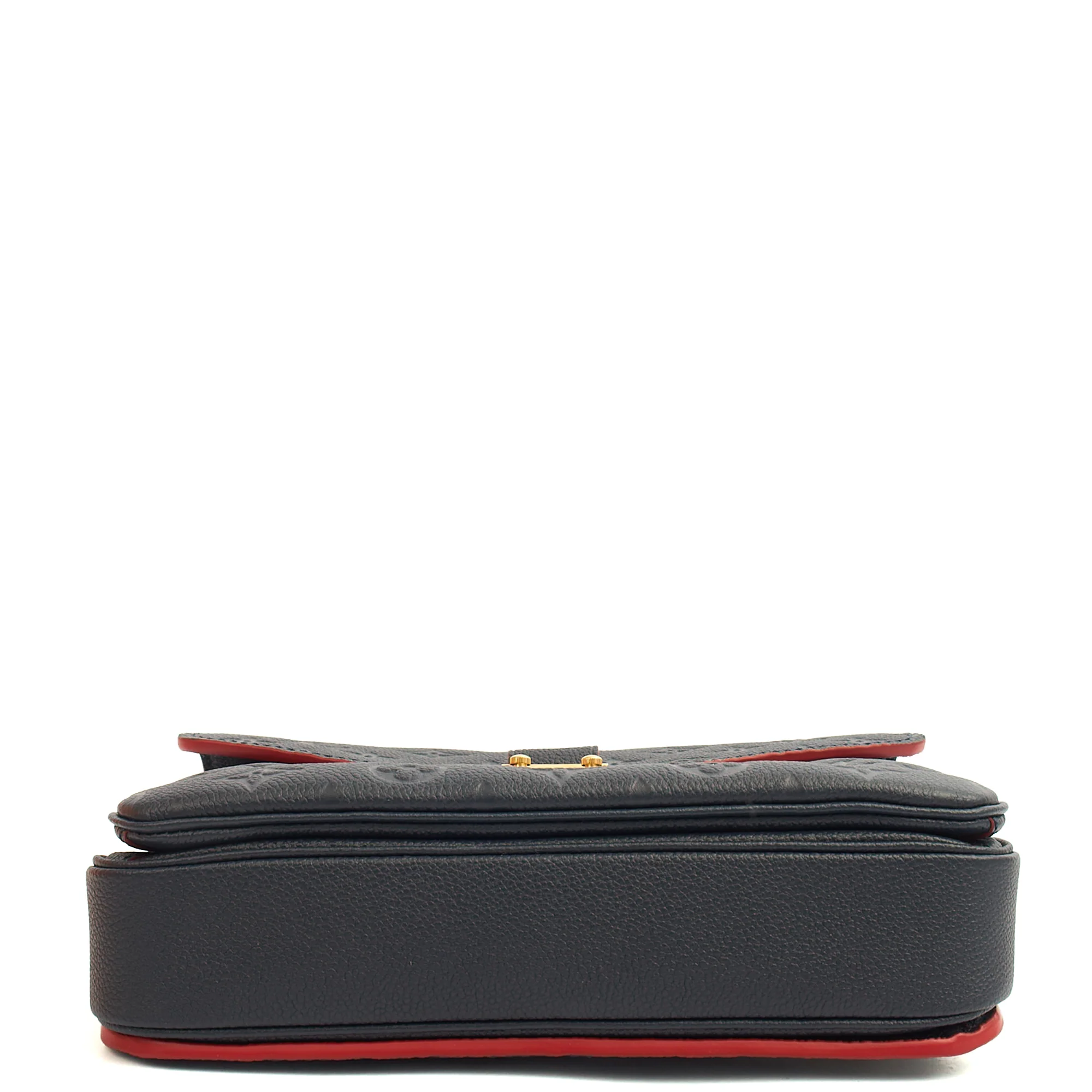 Picture of Louis Vuitton Cross Body Pochette Metis in Blue , Empreinte Leather