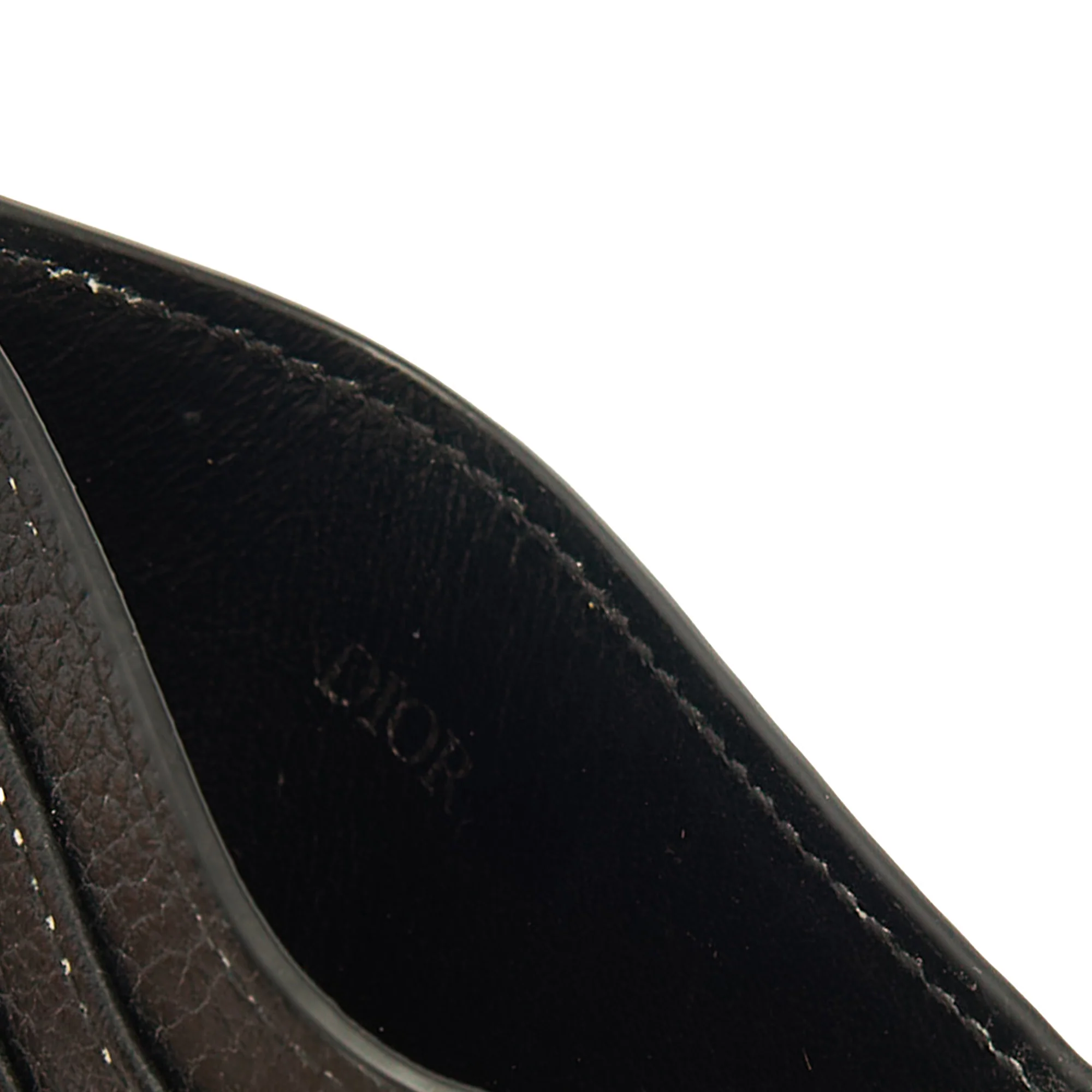 Picture of Christian Dior Card Holder Diorama Card Holder in invalid, Leather