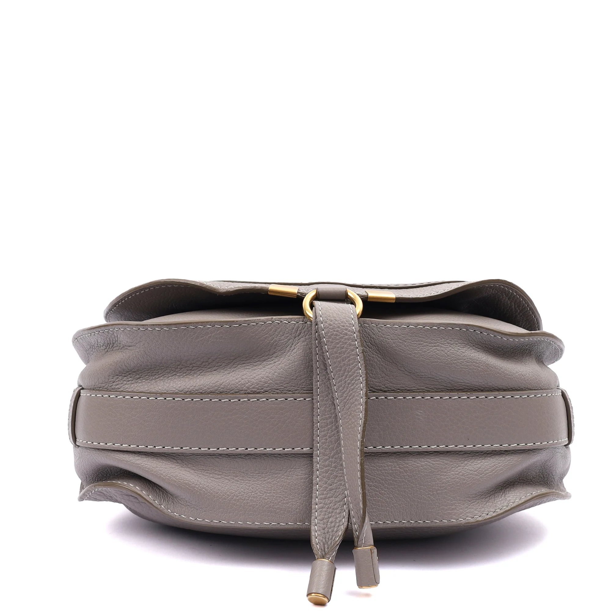 Picture of Chloe Cross Body Marcie - Large in Pastel Grey, Leather