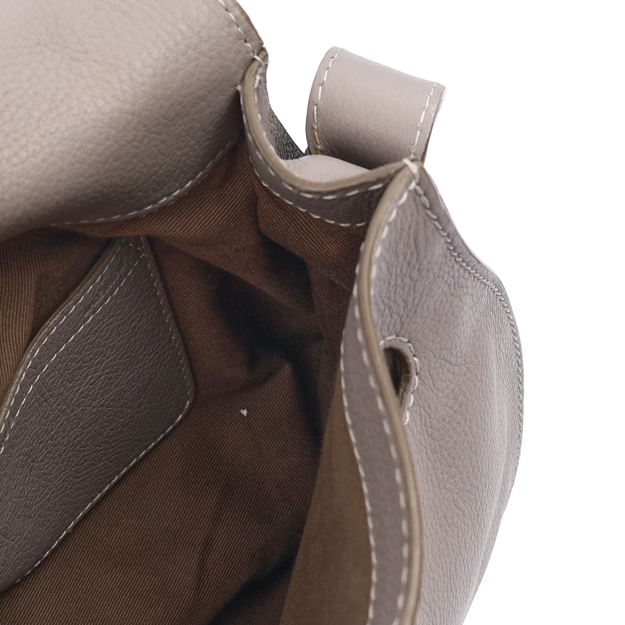 Picture of Chloe Cross Body Marcie - Large in Pastel Grey, Leather