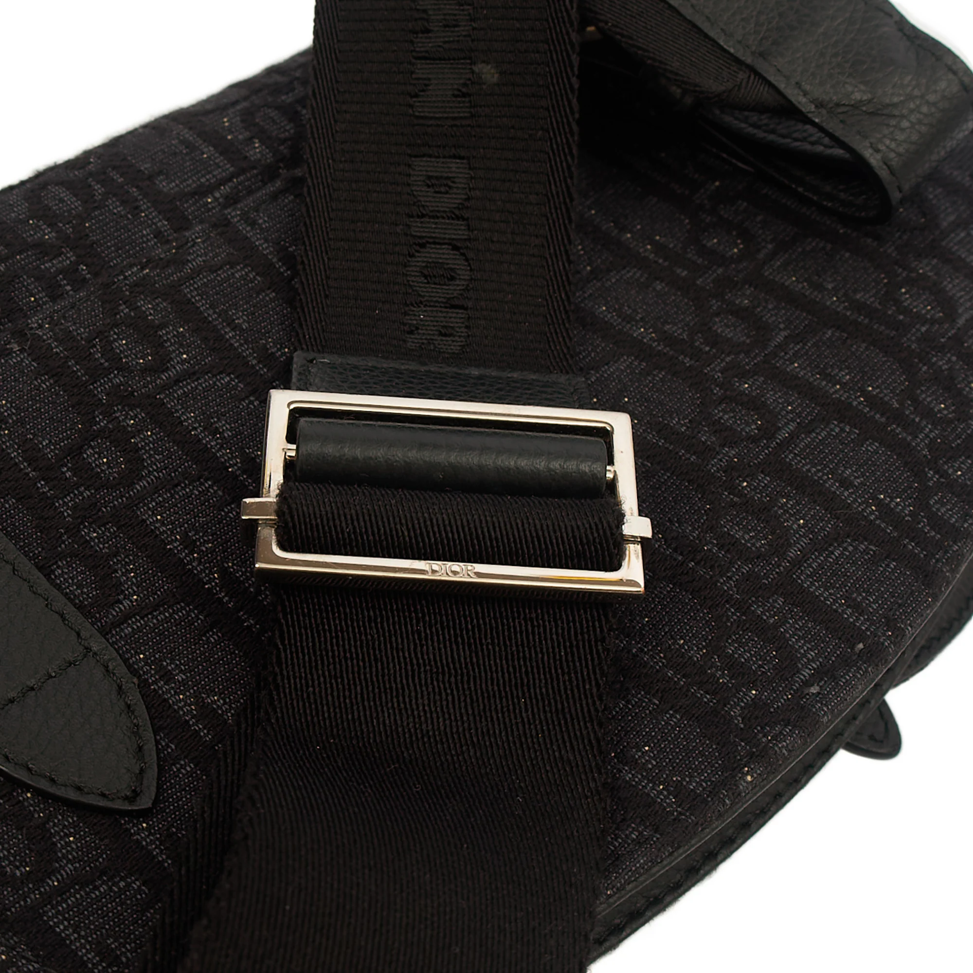 Picture of Christian Dior Cross Body Homme - Saddle Bag in Black, Fabric