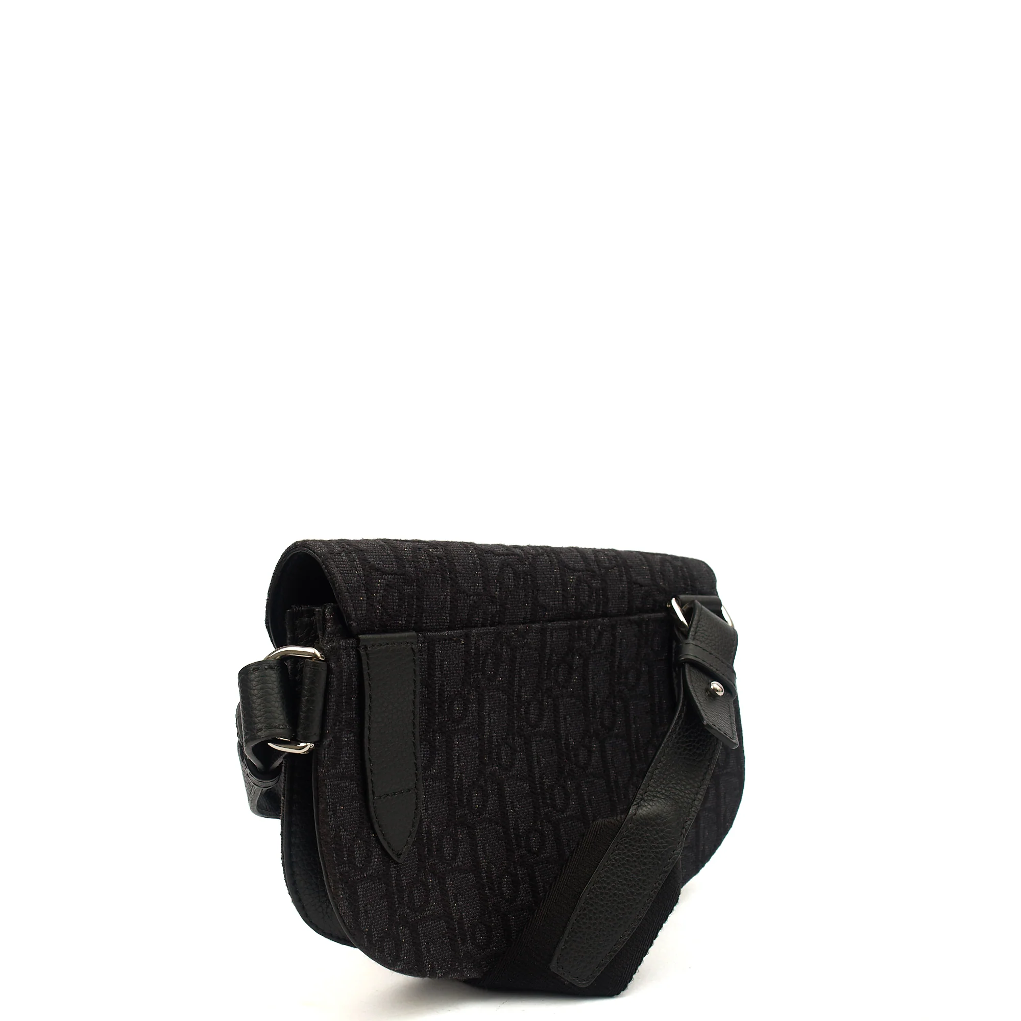 Picture of Christian Dior Cross Body Homme - Saddle Bag in Black, Fabric