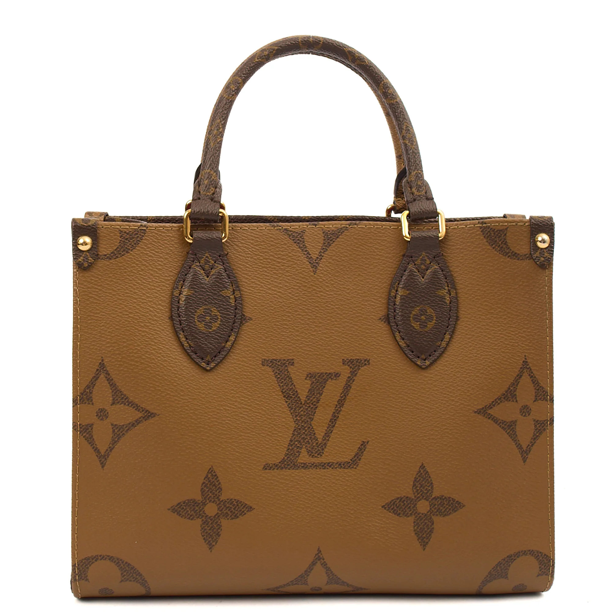 Picture of Louis Vuitton Cross Body On The Go PM in Reverse Monogram, Canvas