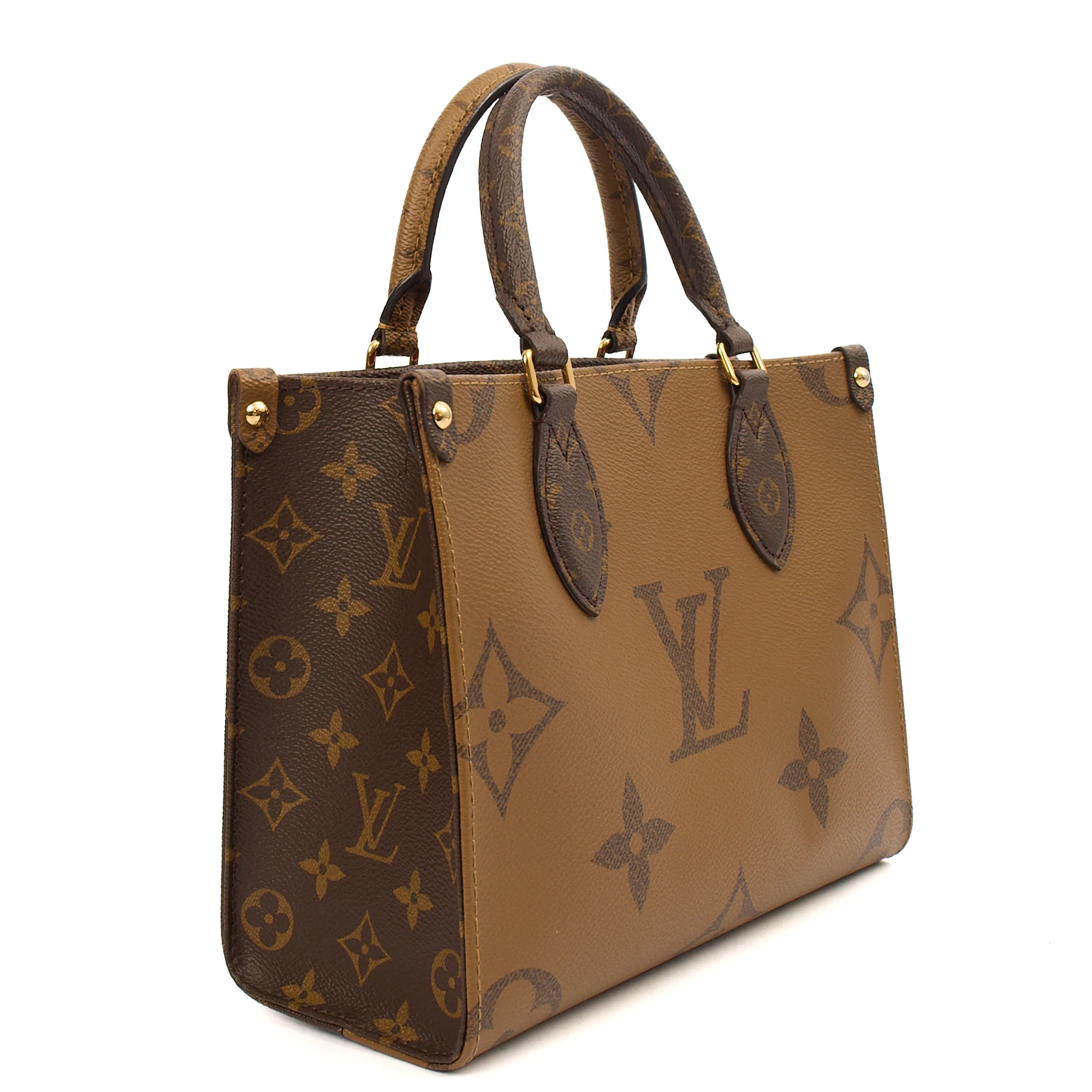 Picture of Louis Vuitton Cross Body On The Go PM in Reverse Monogram, Canvas