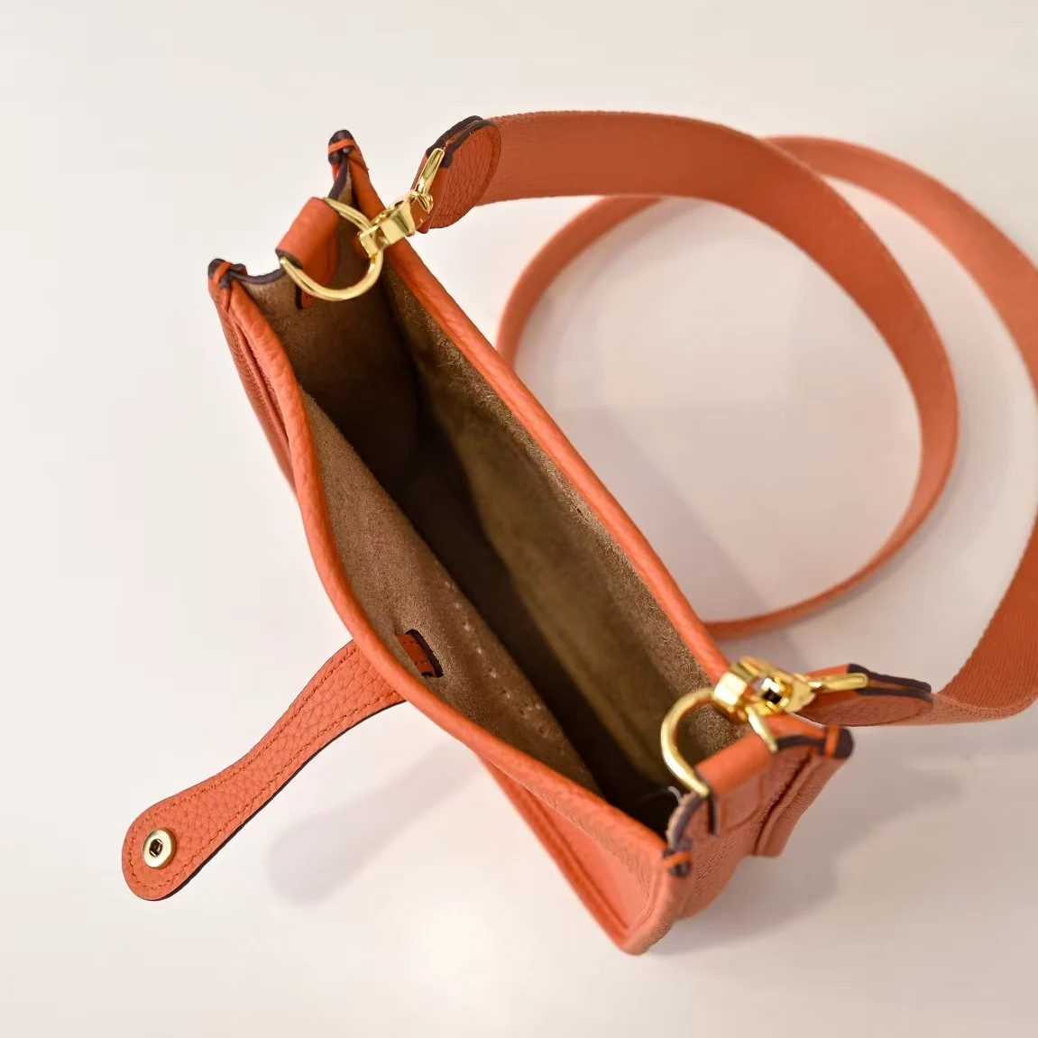 Hermes Evelyne 16 in  Orange - Pre-Owned Authentic