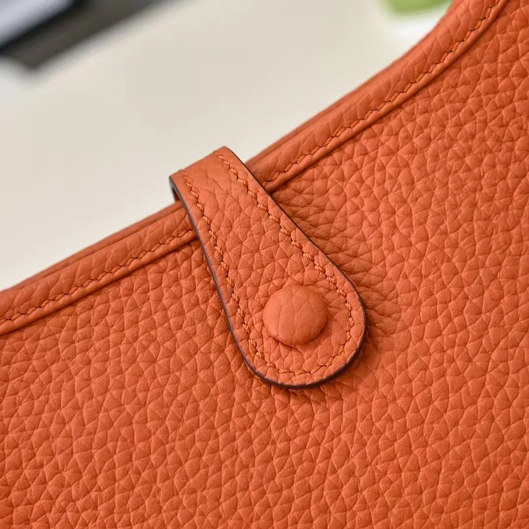 Hermes Evelyne 16 in  Orange - Pre-Owned Authentic