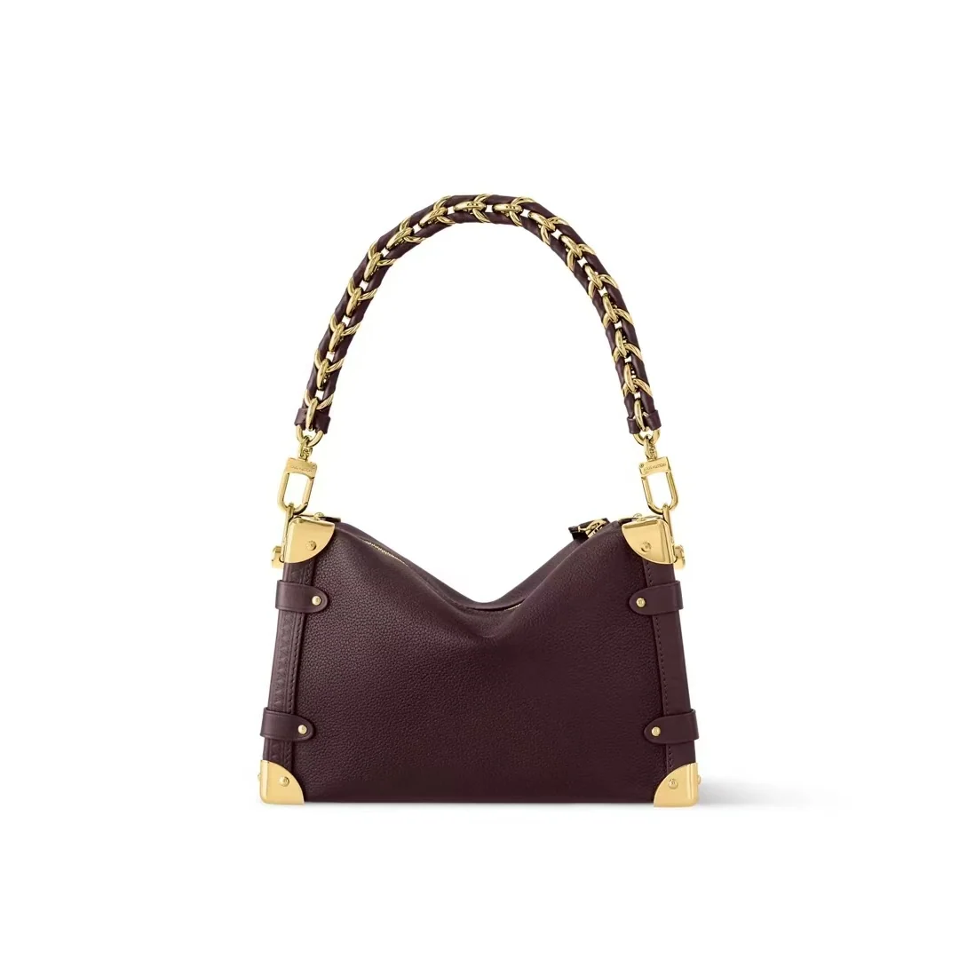 Louis Vuitton Side Trunk MM M25669 Burgundy back view