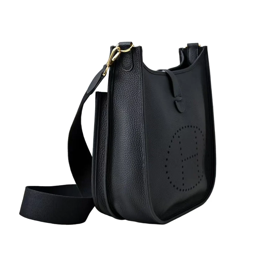 Hermes Evelyne 23  Clemence Black -Pre-Owned Authentic