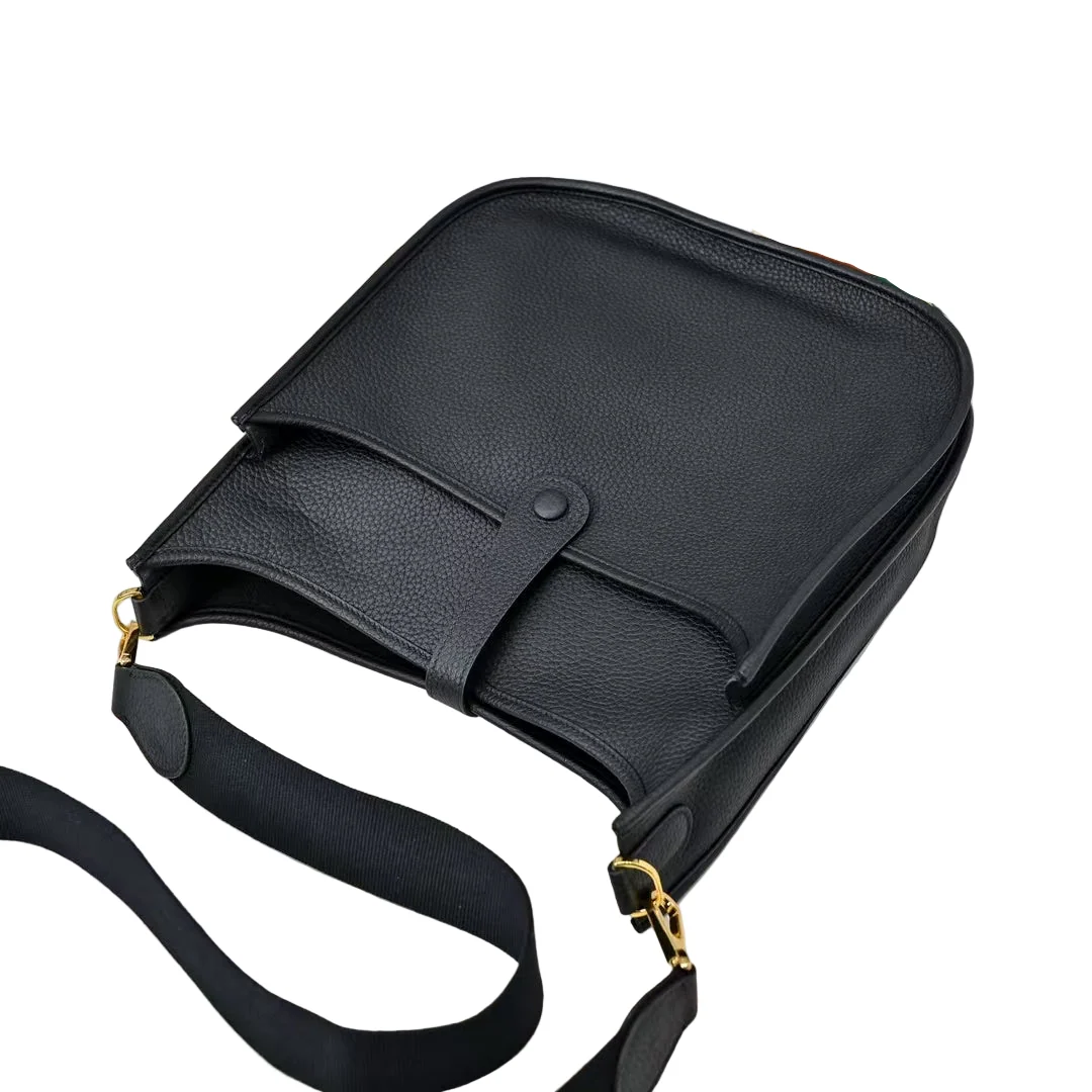 Hermes Evelyne 23  Clemence Black -Pre-Owned Authentic