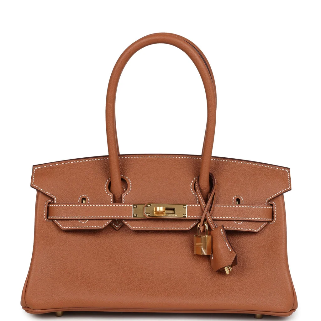 Hermès Shoulder Birkin Light 29 in Gold | Pre-owned Authentic