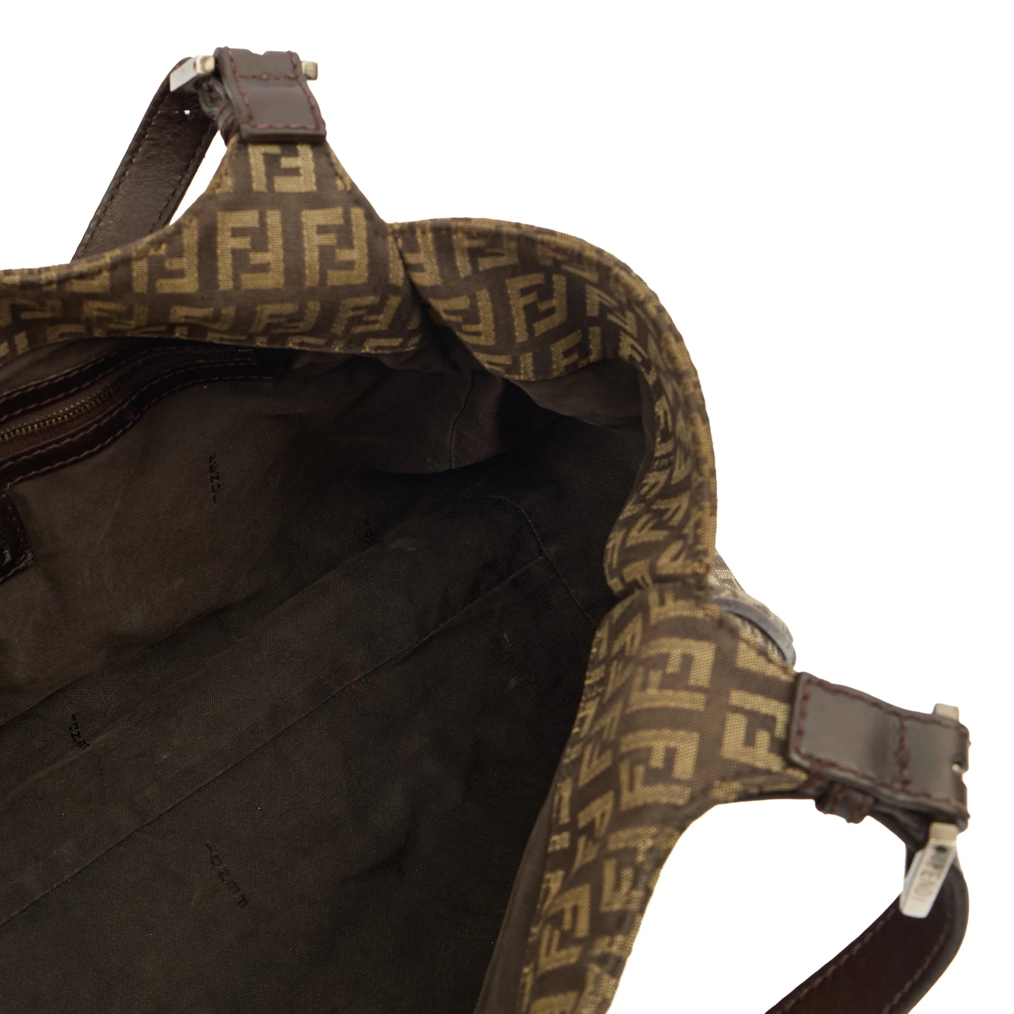 Picture of Fendi Tote Zucca Tote in Brown, Fabric