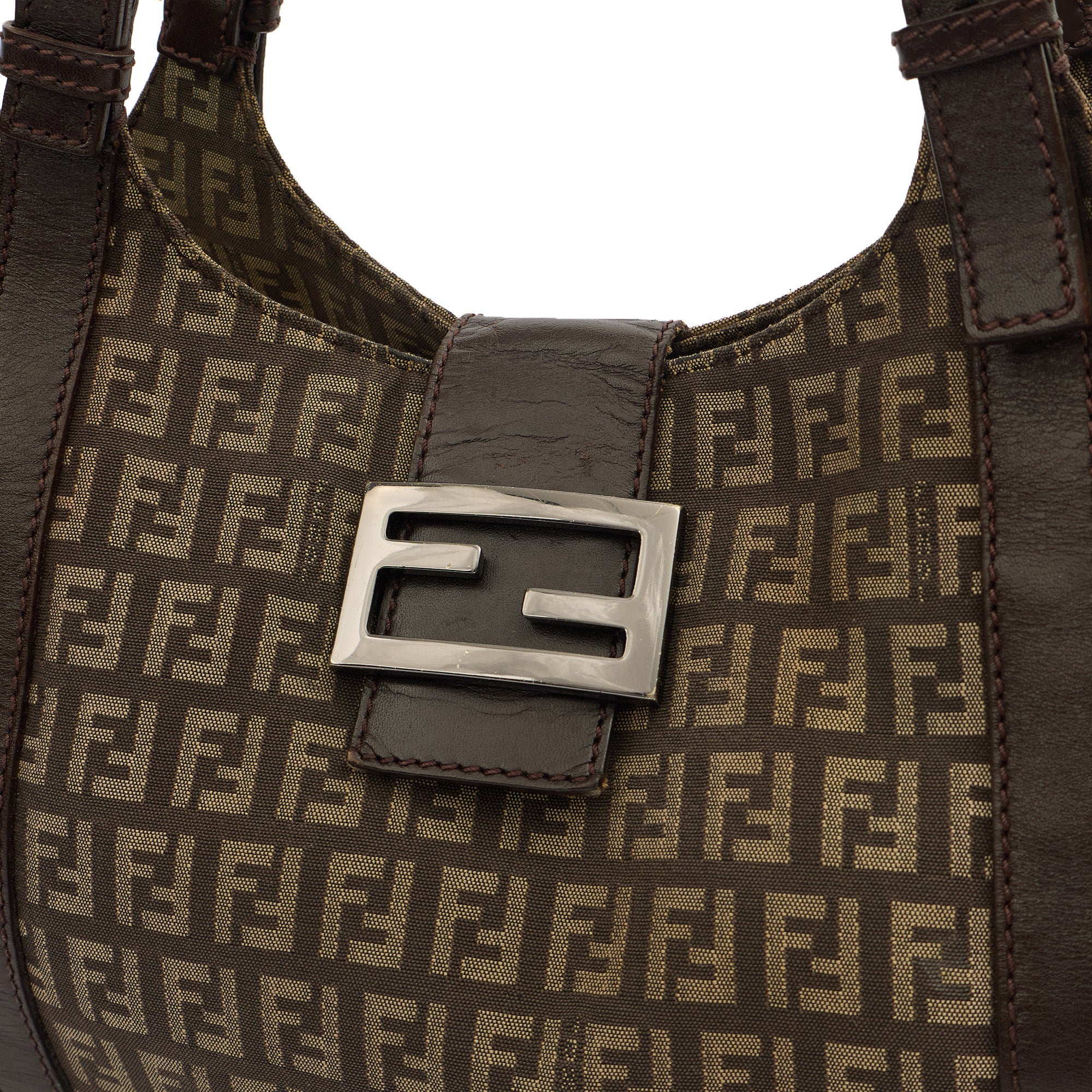 Picture of Fendi Tote Zucca Tote in Brown, Fabric