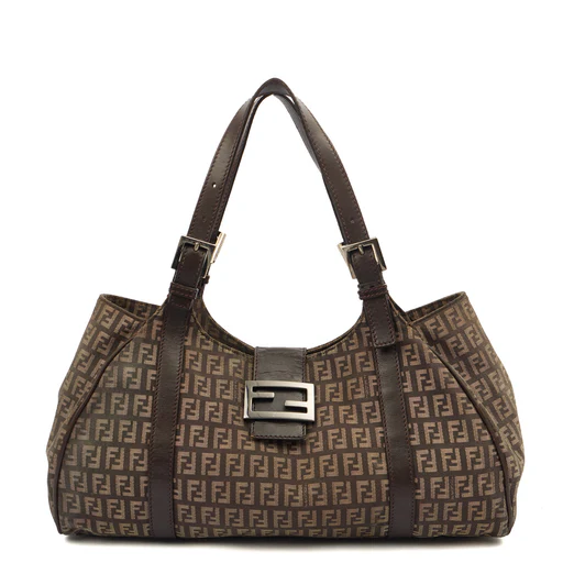 Picture of Fendi Tote Zucca Tote in Brown, Fabric