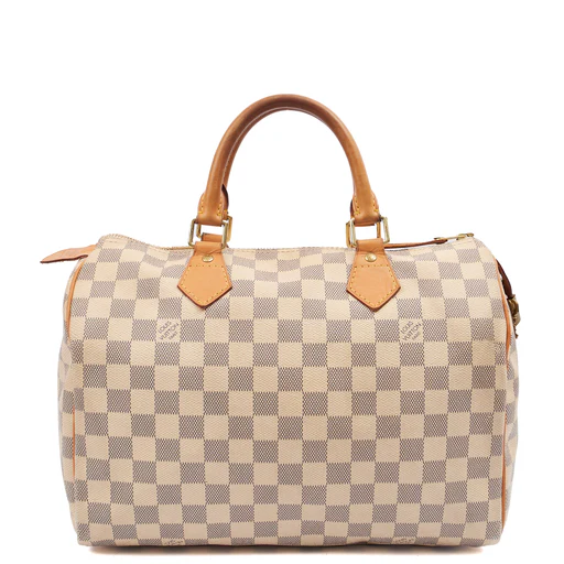Picture of Louis Vuitton Tote Speedy 30 in Damier Azur, Canvas