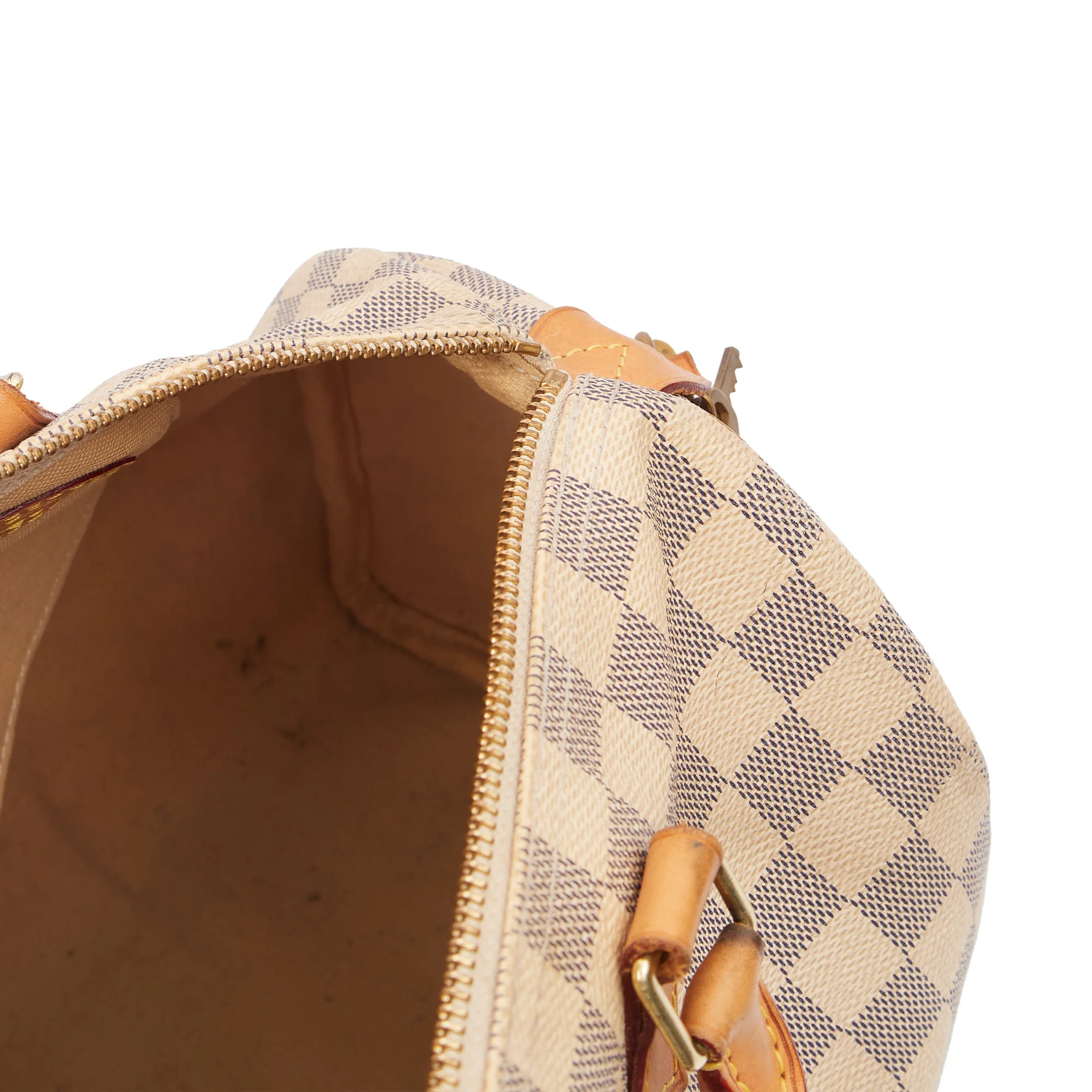 Picture of Louis Vuitton Tote Speedy 30 in Damier Azur, Canvas