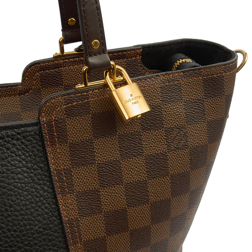 Picture of Louis Vuitton Tote Jersey in Damier Ebene, Canvas