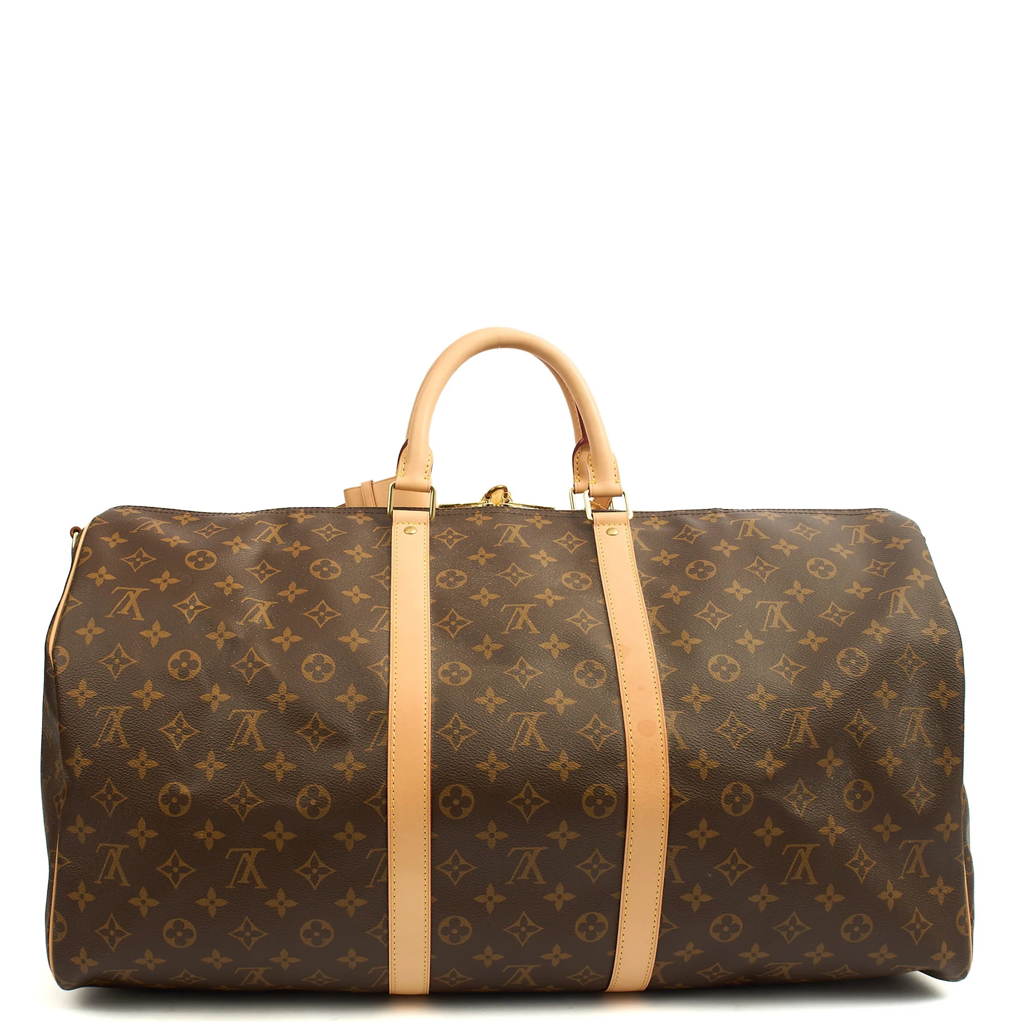 Picture of Louis Vuitton Soft Sided Keepall 55 Bandouliere in Monogram, Canvas