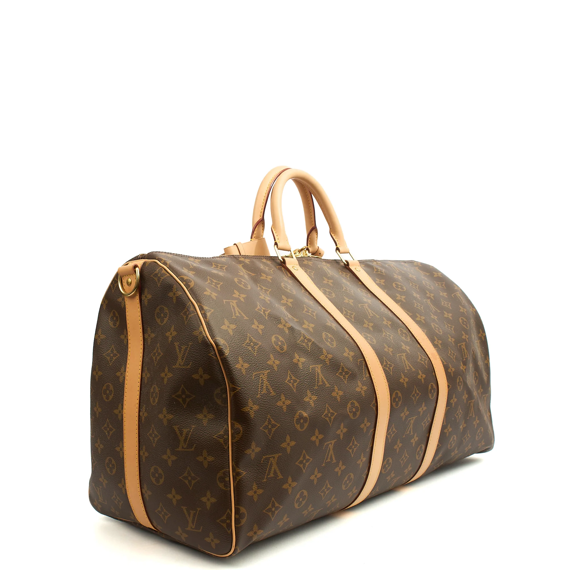 Picture of Louis Vuitton Soft Sided Keepall 55 Bandouliere in Monogram, Canvas