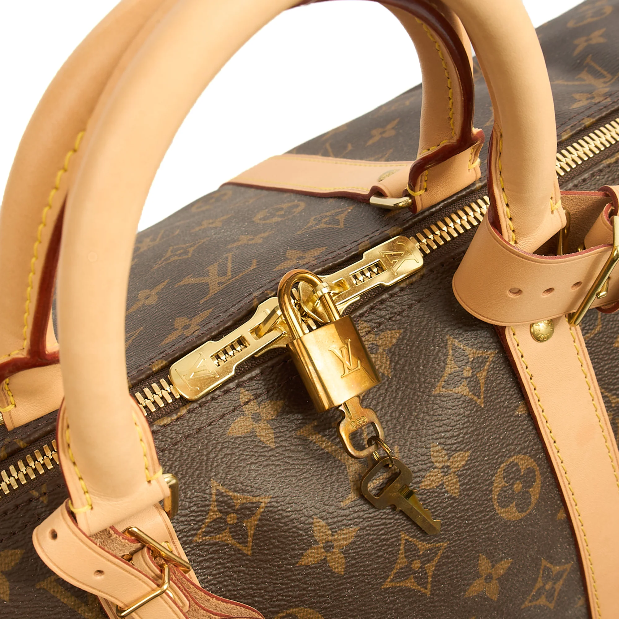 Picture of Louis Vuitton Soft Sided Keepall 55 Bandouliere in Monogram, Canvas