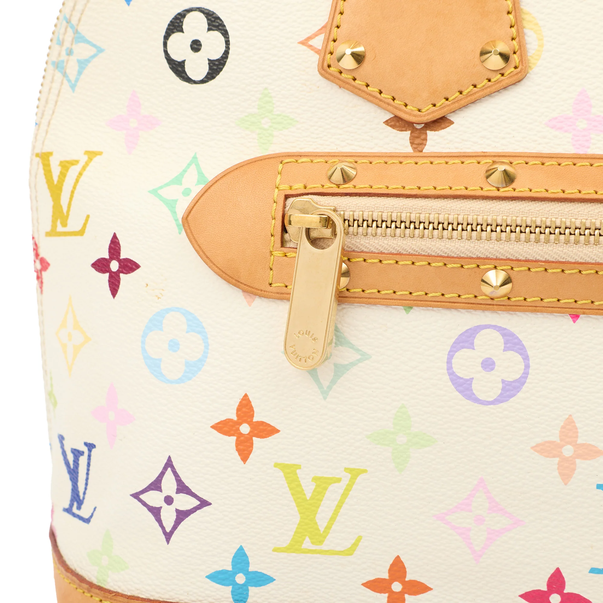 Picture of Louis Vuitton Top Handle Alma MM in Multicolor Monogram, Canvas