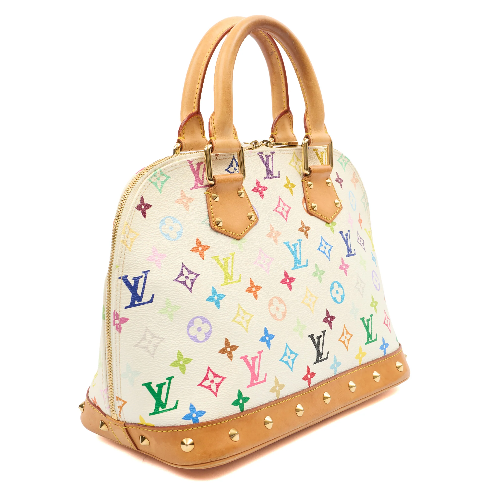 Picture of Louis Vuitton Top Handle Alma MM in Multicolor Monogram, Canvas