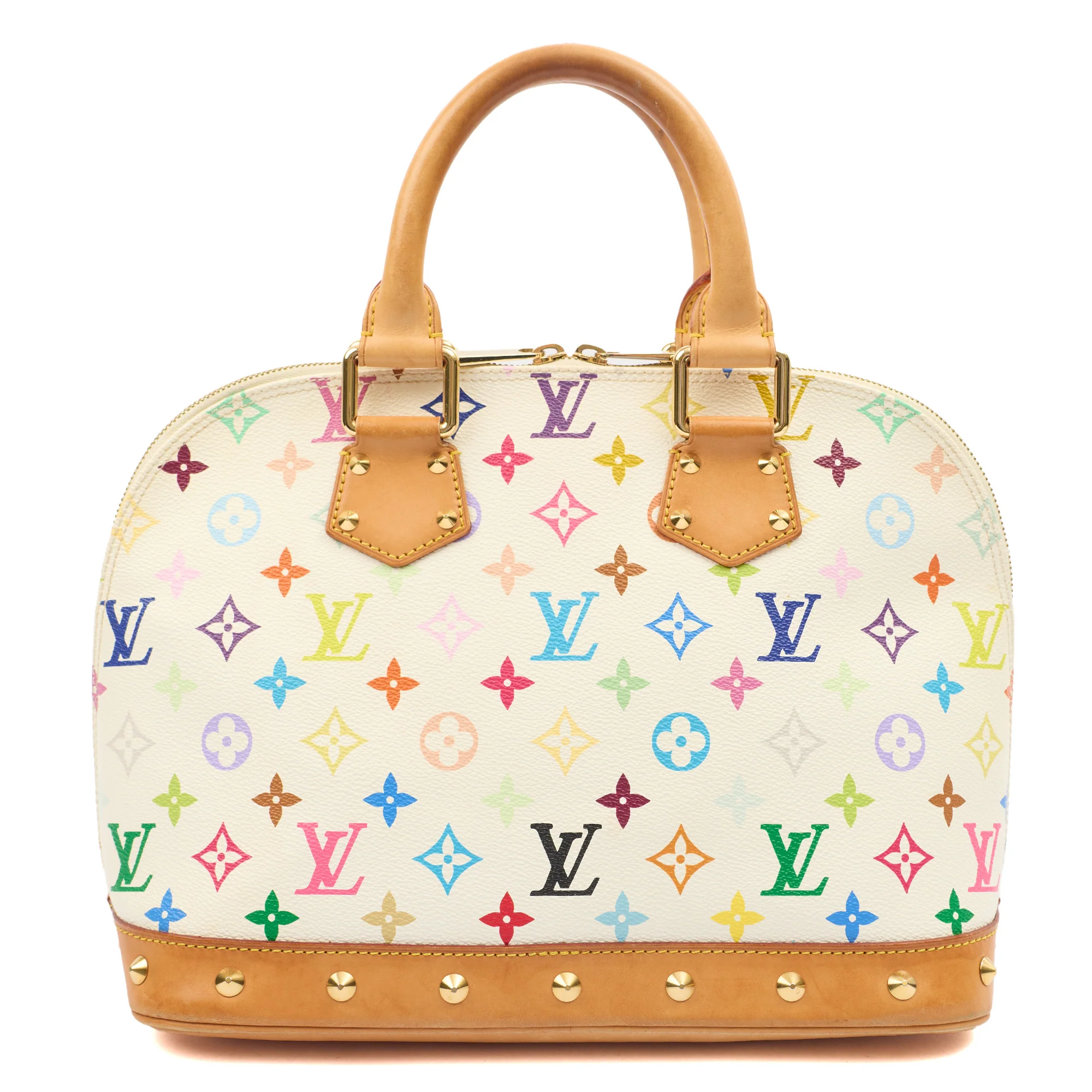 Picture of Louis Vuitton Top Handle Alma MM in Multicolor Monogram, Canvas