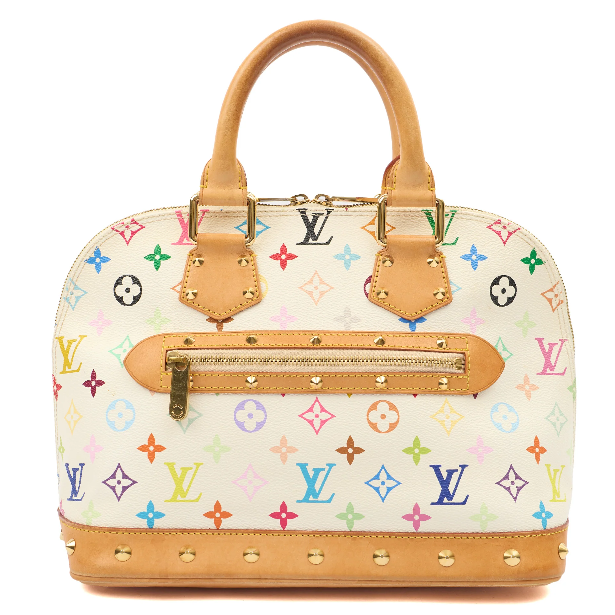 Picture of Louis Vuitton Top Handle Alma MM in Multicolor Monogram, Canvas