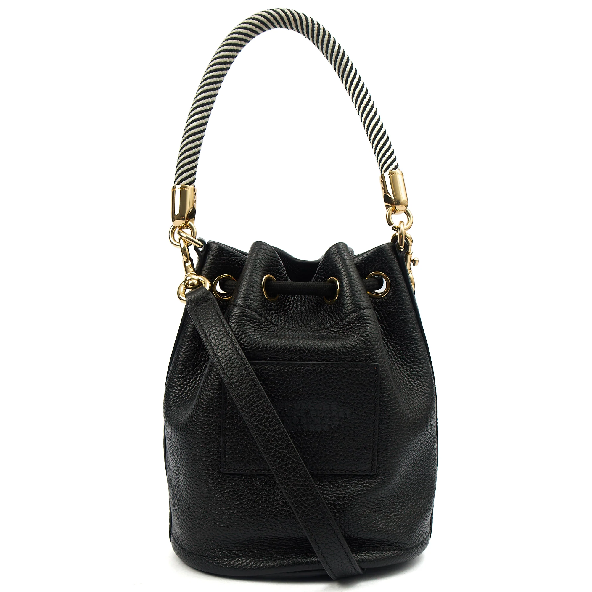 Picture of Marc Jacobs Bucket Bag The Leather Bucket Bag in Black, Leather