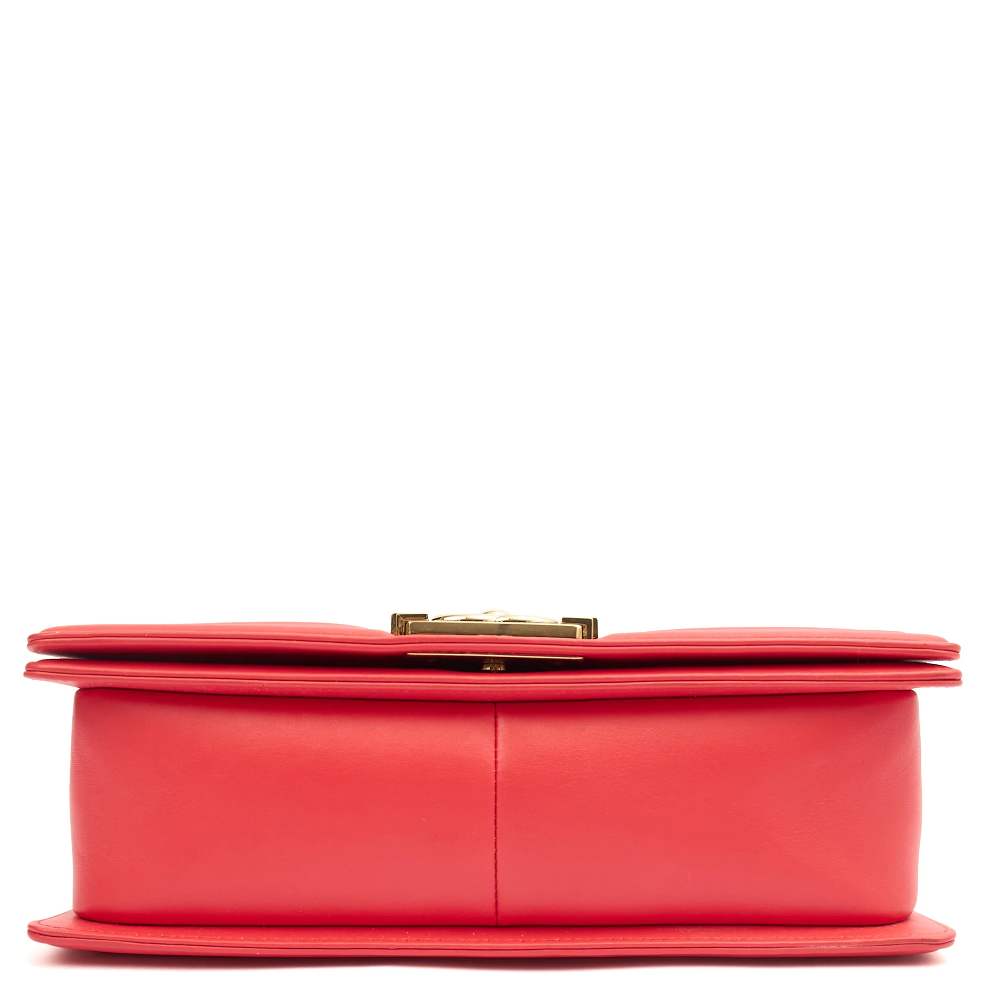 Picture of Chanel Shoulder Bag Boy - Medium in Pink, Calfskin Leather