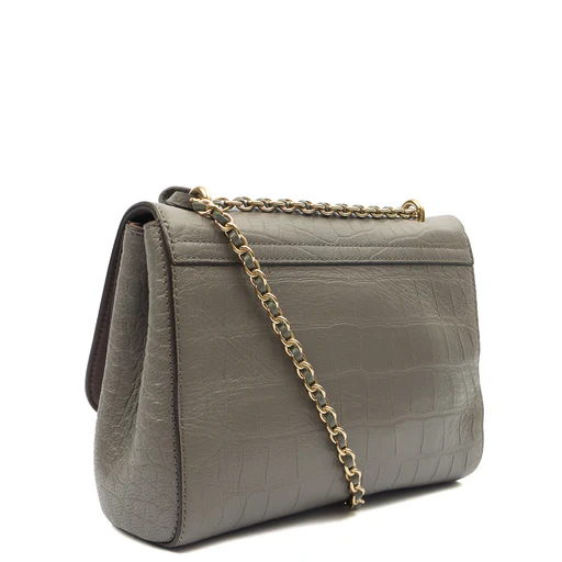 Picture of Mulberry Top Handle Lily - Medium in Grey, Calfskin Leather
