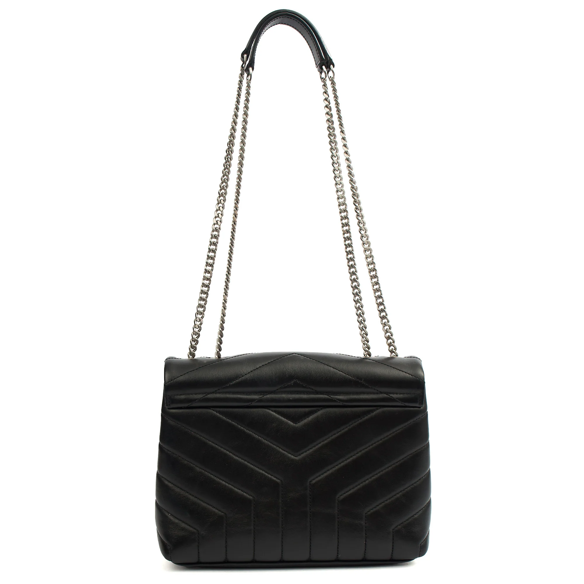 Picture of Saint Laurent Shoulder Bag Lou Lou - Small in Black, Leather