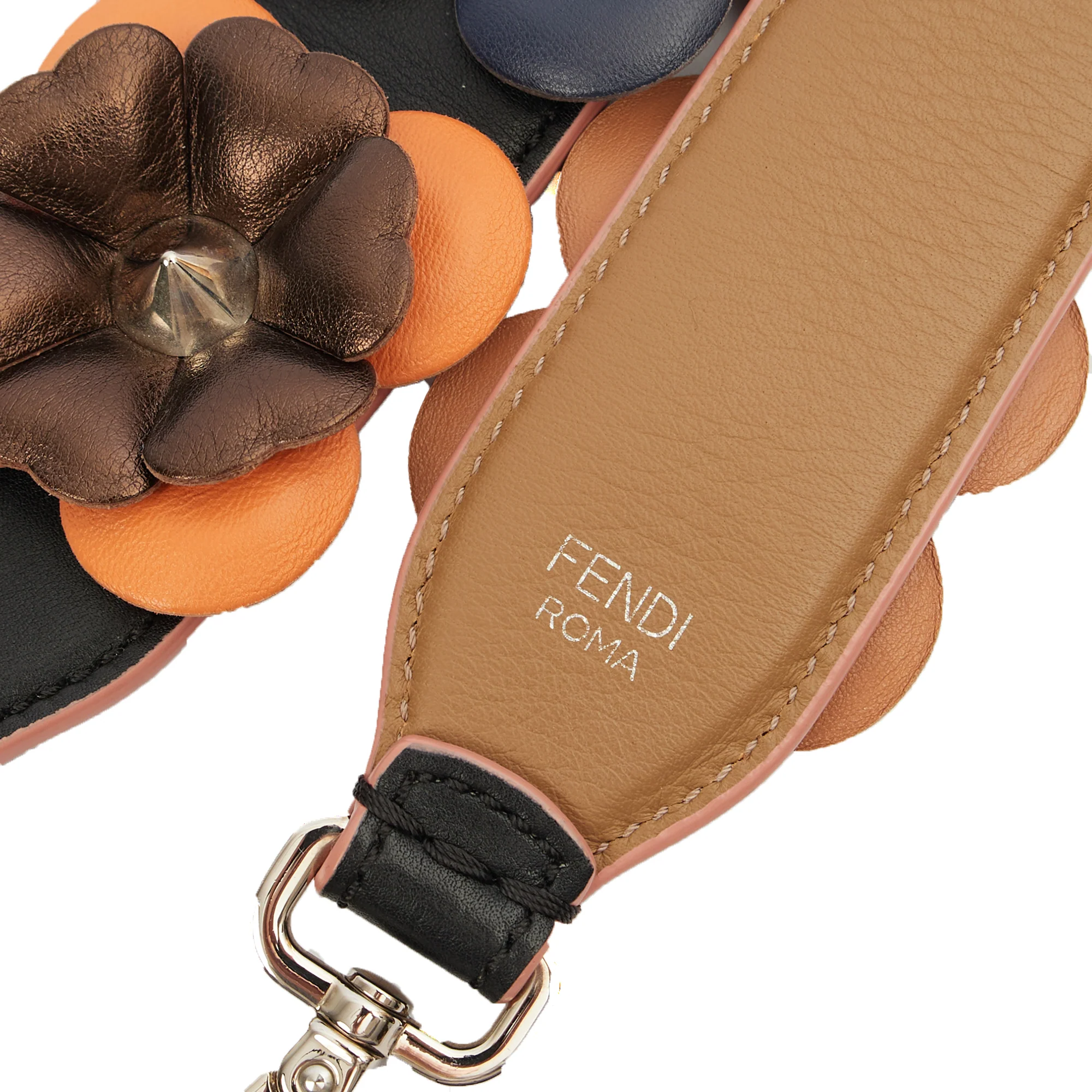 Picture of Fendi Other Shoulder Strap in Multi, Leather