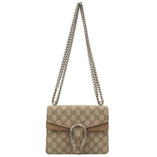 Picture of Gucci Cross Body Dionysus - Mini in GG Supreme, Leather