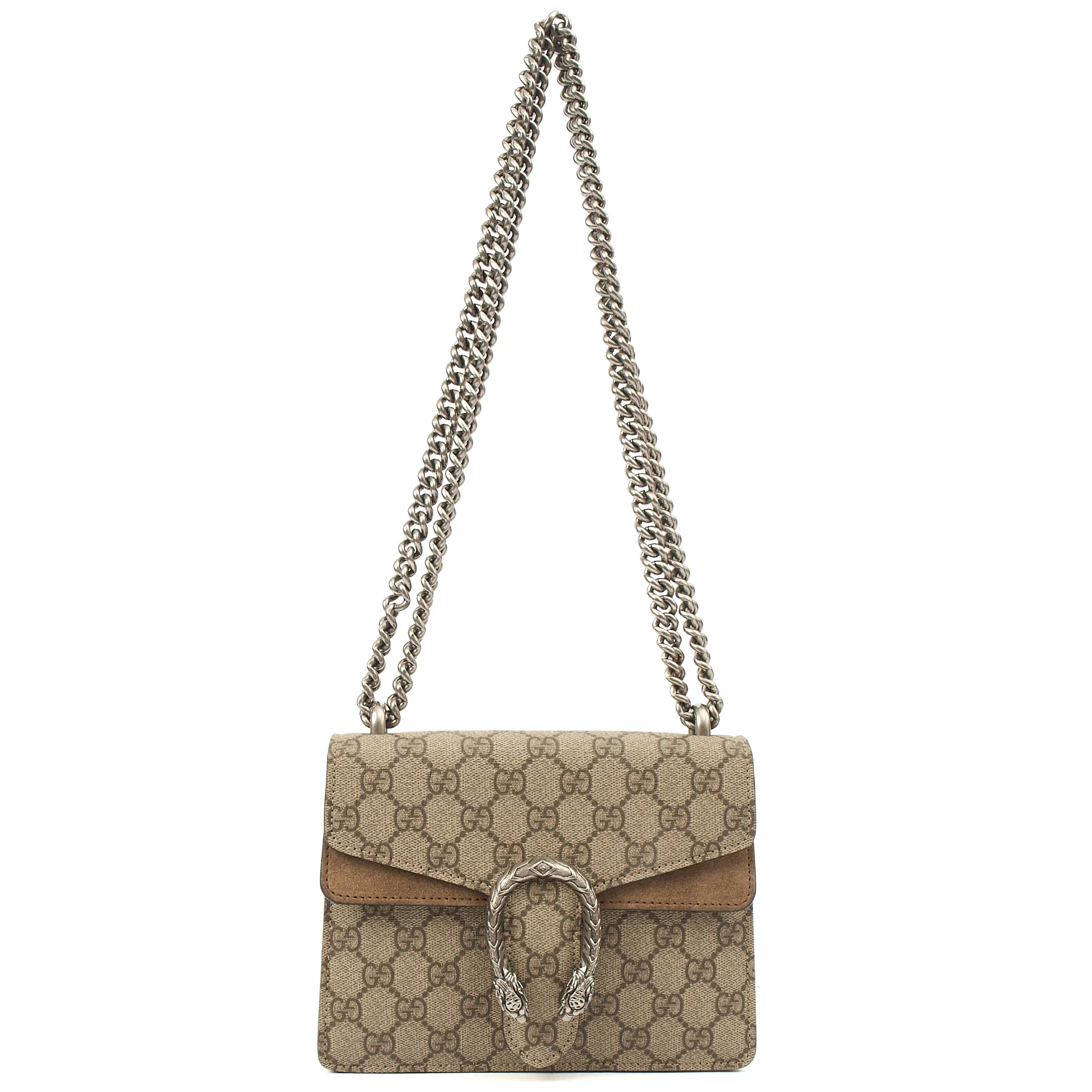Picture of Gucci Cross Body Dionysus - Mini in GG Supreme, Leather