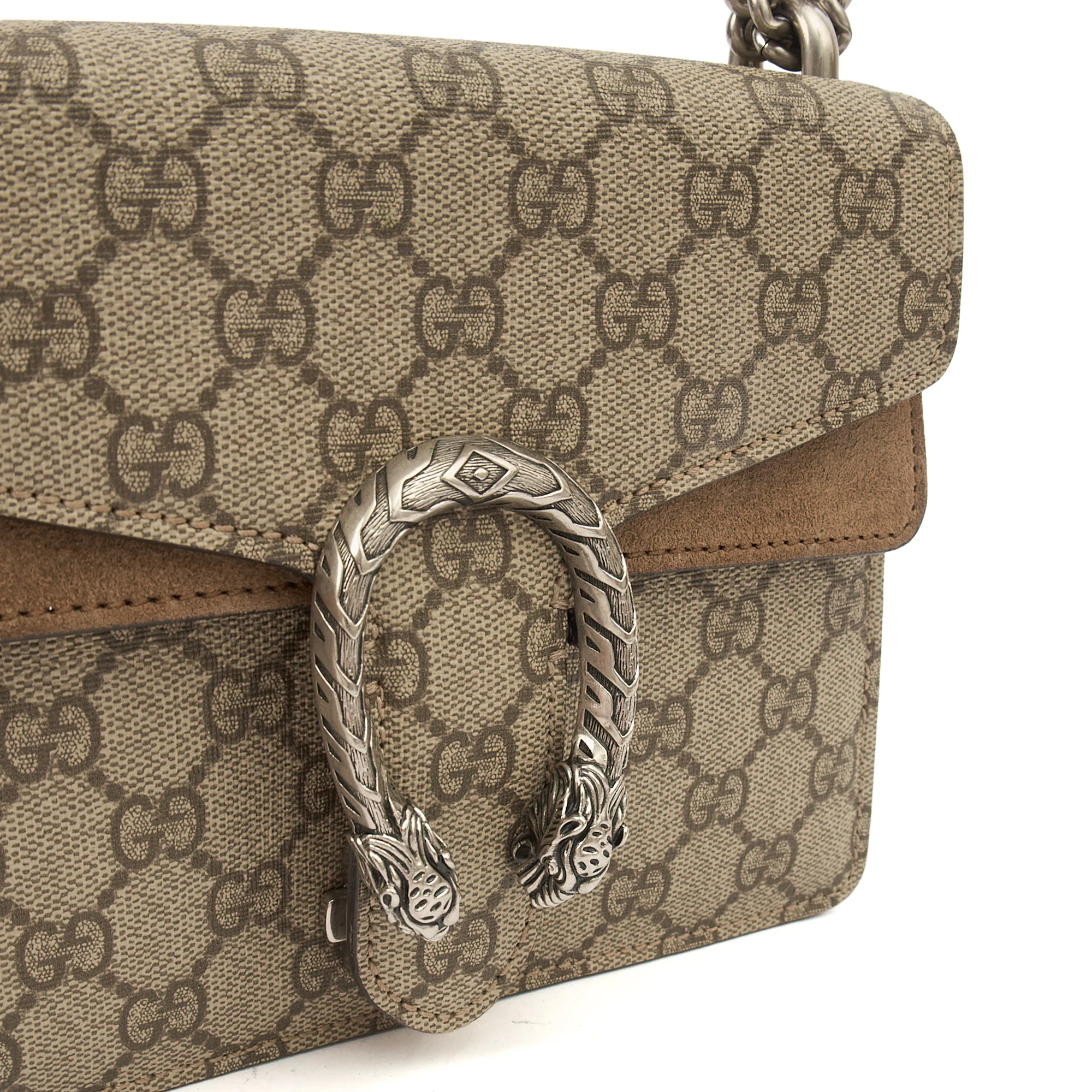 Picture of Gucci Cross Body Dionysus - Mini in GG Supreme, Leather