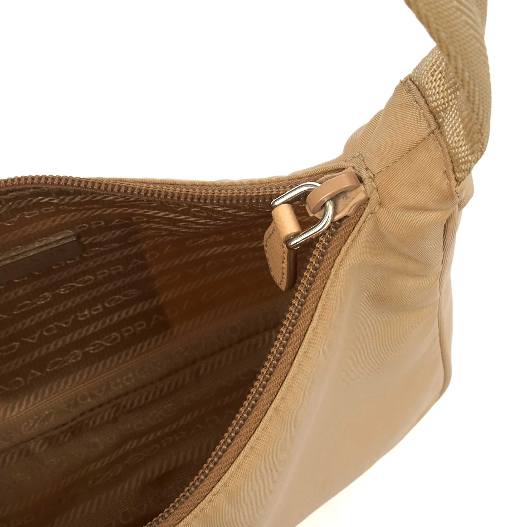 Picture of Prada Mini Bag Re-edition 2000 Nylon Mini Bag in Neutral, Nylon