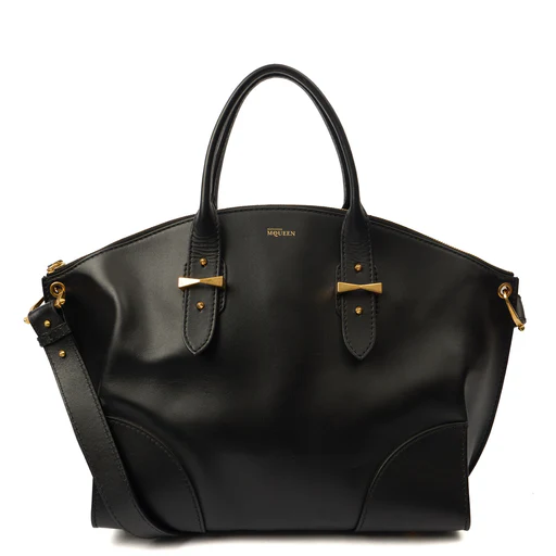 Picture of Alexander McQueen Tote Legend in Black, Leather